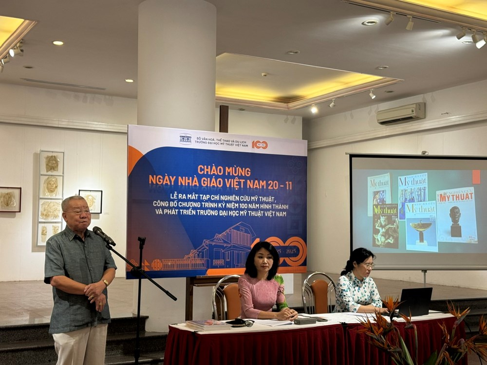 Trường Đại học Mỹ thuật Việt Nam ra mắt Tạp chí Nghiên cứu Mỹ thuật - ảnh 4