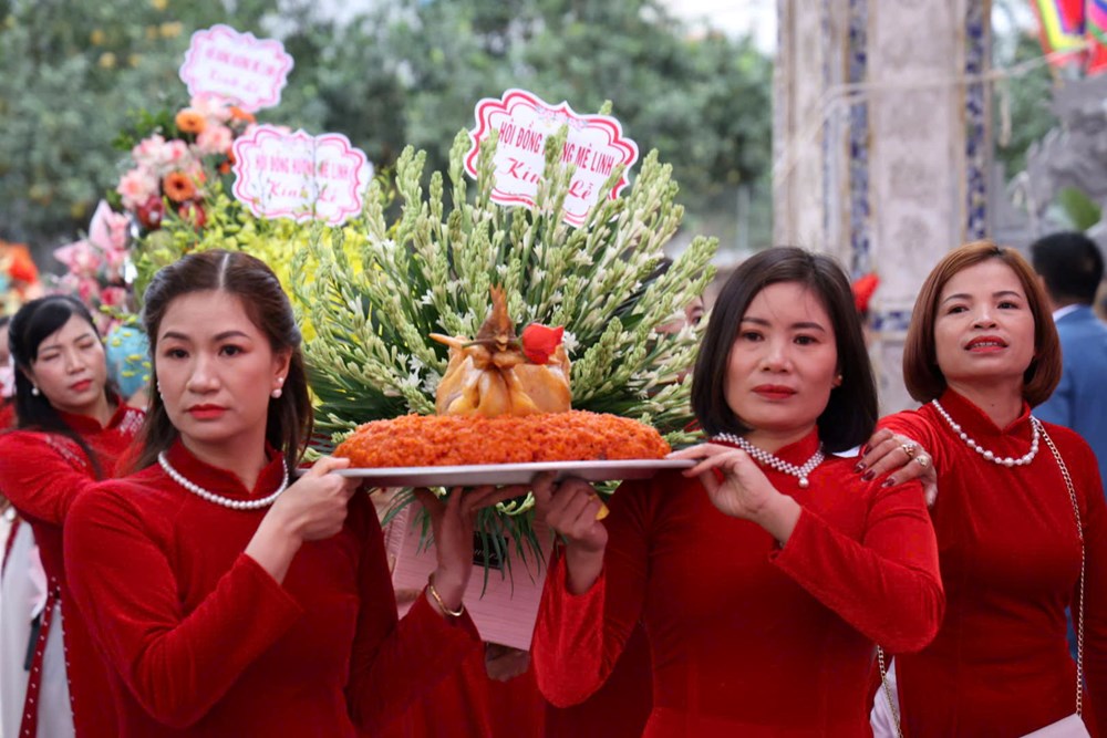 Khánh thành và bàn giao công trình tu bổ, tôn tạo di tích quốc gia đền Hồ Đề - ảnh 12