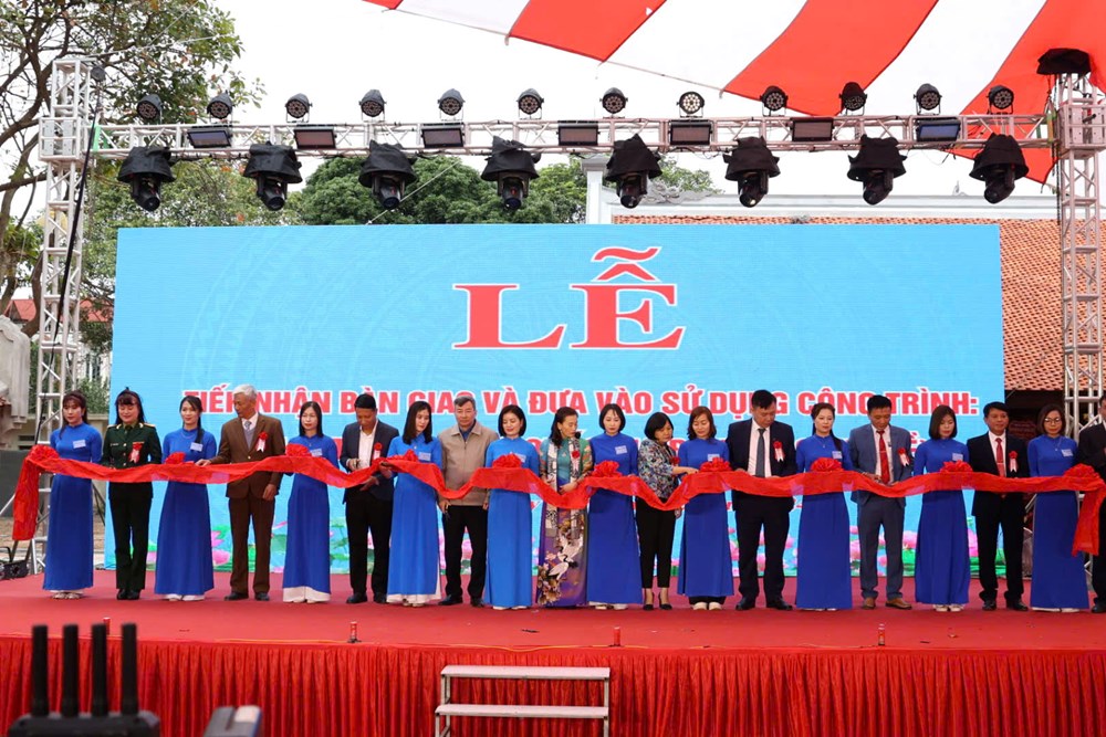 Khánh thành và bàn giao công trình tu bổ, tôn tạo di tích quốc gia đền Hồ Đề - ảnh 2