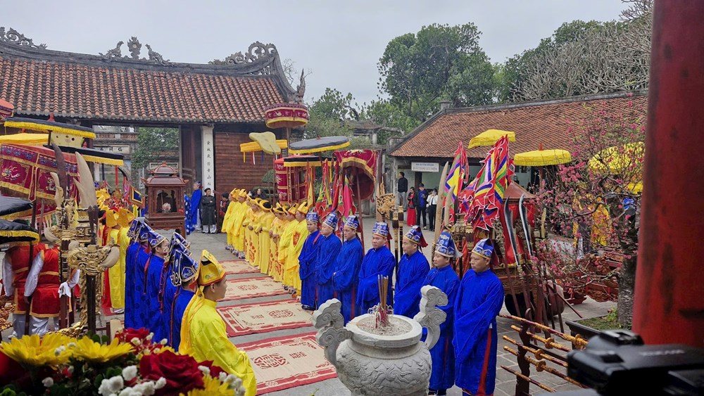 Lễ hội Cổ Loa Ất Tỵ 2025 tái hiện nhiều nghi lễ dân gian truyền thống - ảnh 3