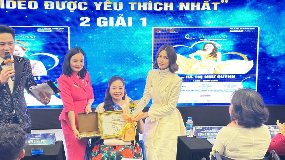 Thông điệp nhân văn trong cuộc thi “Hoa hậu trăng khuyết” - ảnh 3