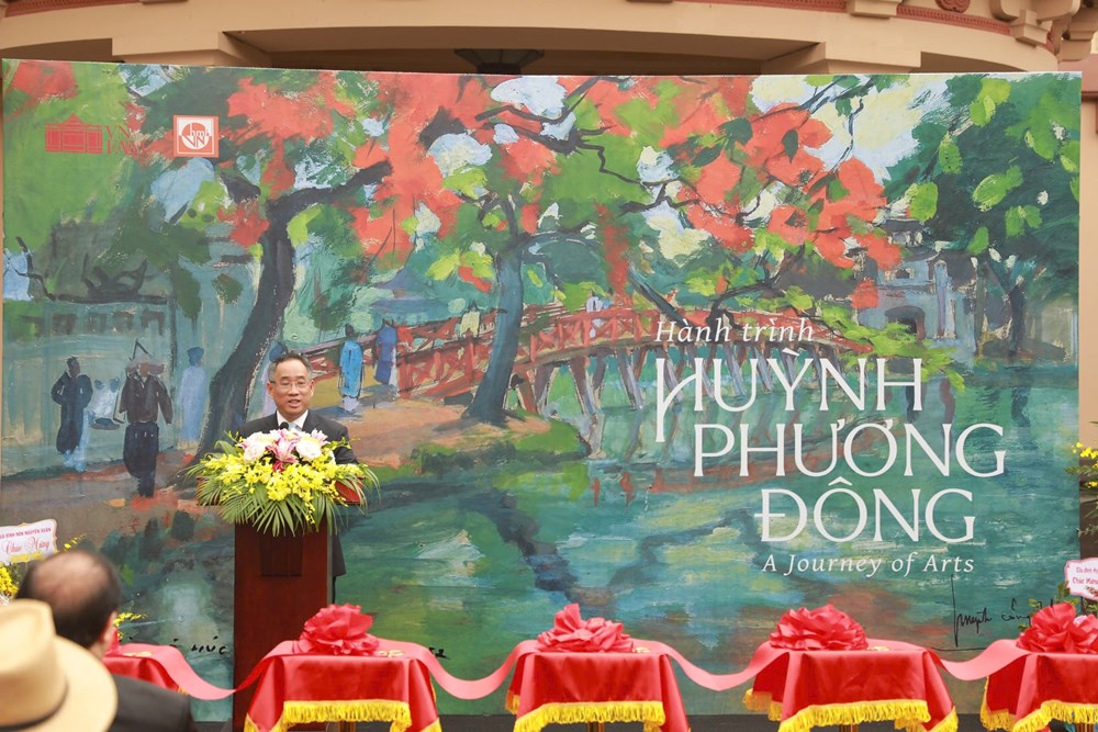 Nét bút trong đạn lửa của họa sĩ Huỳnh Phương Đông - ảnh 3
