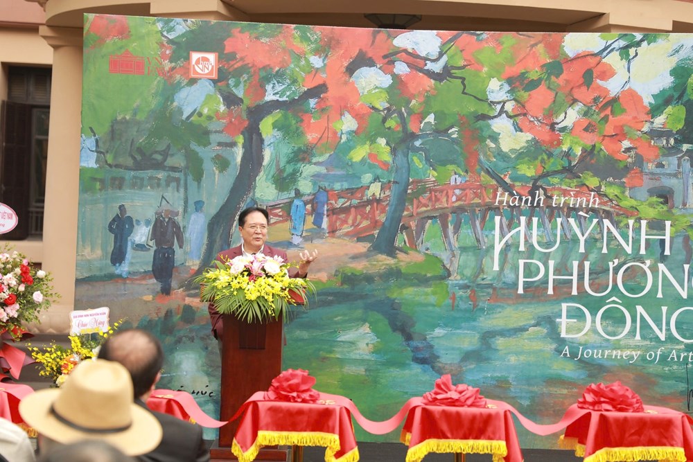 Nét bút trong đạn lửa của họa sĩ Huỳnh Phương Đông - ảnh 2