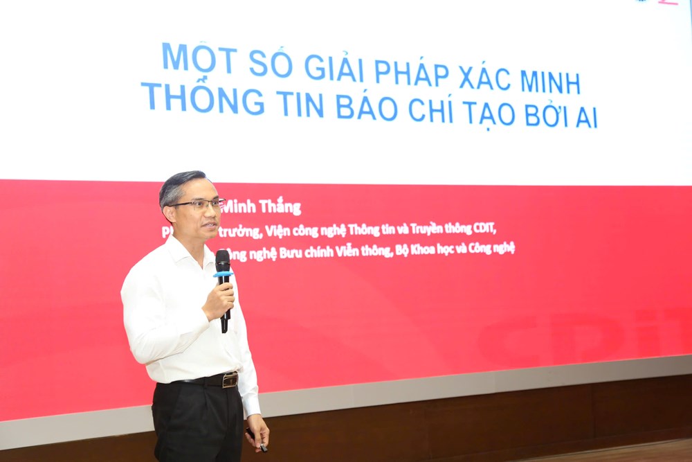 Đừng lo AI thay thế con người trong tác nghiệp báo chí - ảnh 8