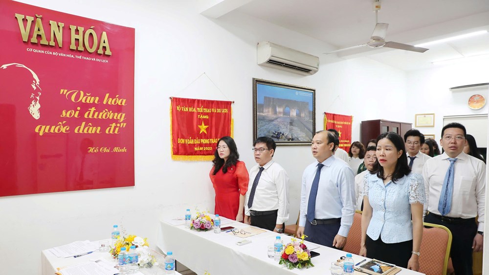Khơi dậy khát vọng phát triển, nâng tầm thương hiệu Báo Văn Hóa - ảnh 1