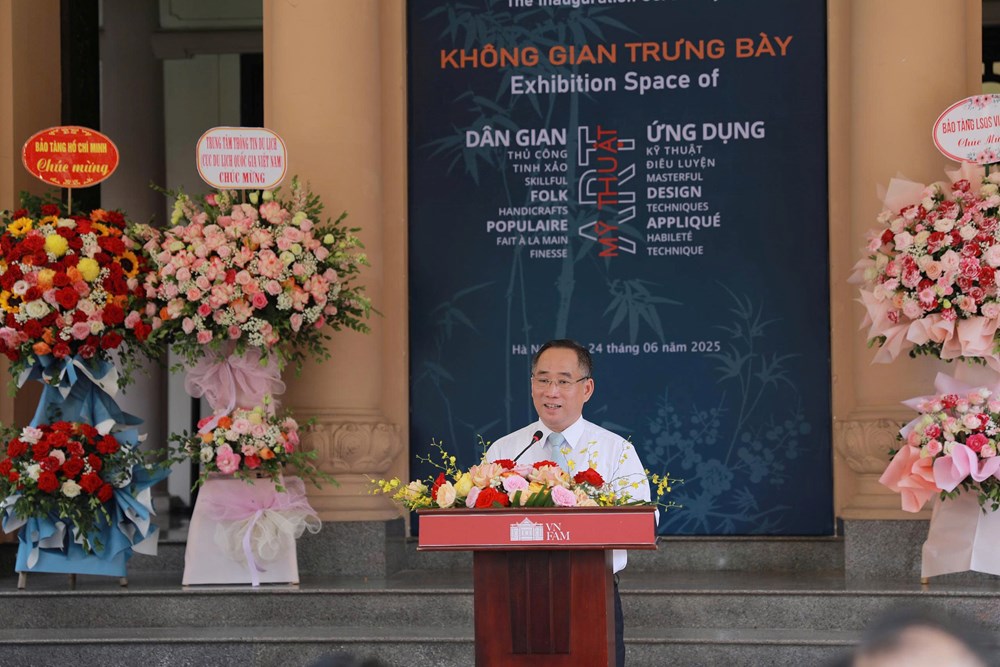 Bảo tàng Mỹ thuật Việt Nam ra mắt không gian trưng bày mỹ thuật ứng dụng - ảnh 2