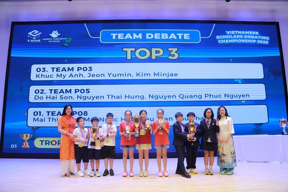 Lộ diện Top 3 xuất sắc nhất Vietnamese Scholars Debating Championship 2025 - ảnh 9