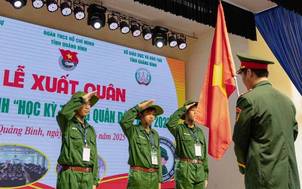 Học kỳ quân đội: Trưởng thành từ kỷ luật – lớn lên từ yêu thương - ảnh 1
