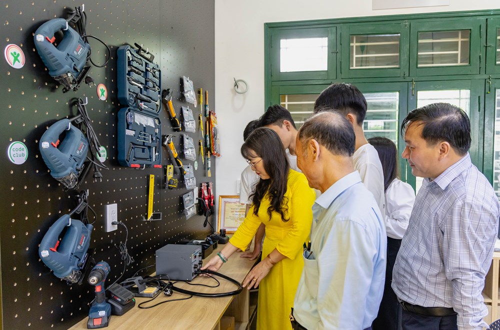 Không gian sáng chế, mở ra cánh cửa lớn cho giáo dục Quảng Trị - ảnh 3