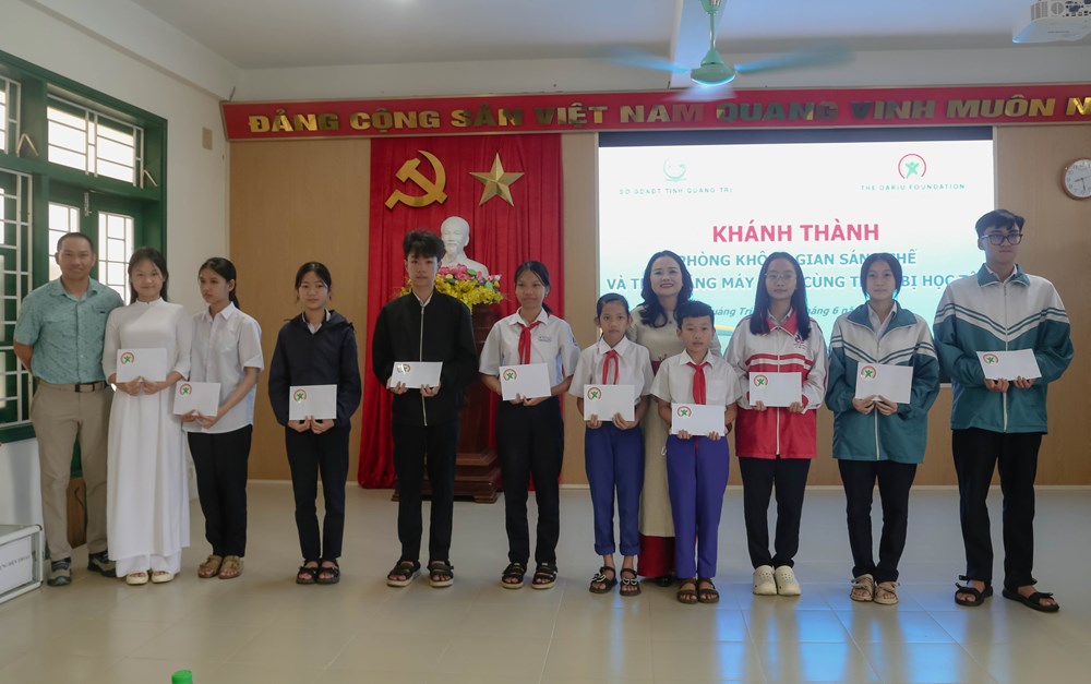 Không gian sáng chế, mở ra cánh cửa lớn cho giáo dục Quảng Trị - ảnh 5