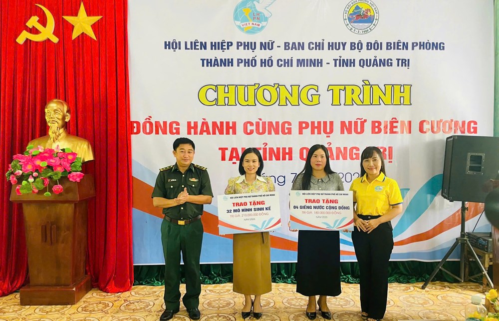Giá trị nhân văn từ chương trình “Đồng hành cùng Phụ nữ biên cương” - ảnh 1