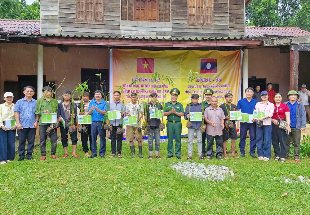 Chung tay vun đắp sinh kế cho người dân vùng biên giới - ảnh 1