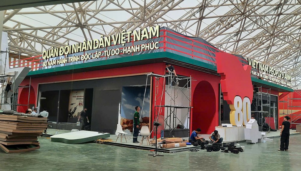 Chuẩn bị tốt nhất cho Lễ Khai mạc Triển lãm Thành tựu đất nước - ảnh 5