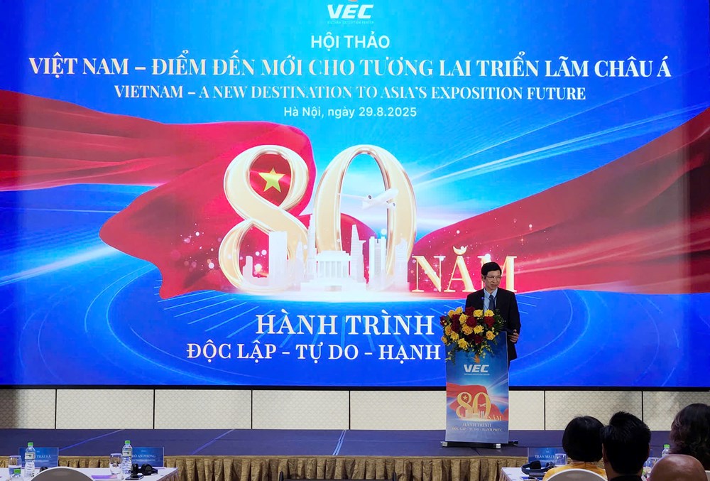  Việt Nam hoàn toàn có thể trở thành một điểm đến triển lãm hàng đầu của châu Á - ảnh 1
