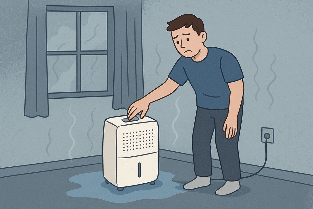 Sai lầm thường gặp khi dùng máy hút ẩm khiến nồm càng nặng hơn - ảnh 1