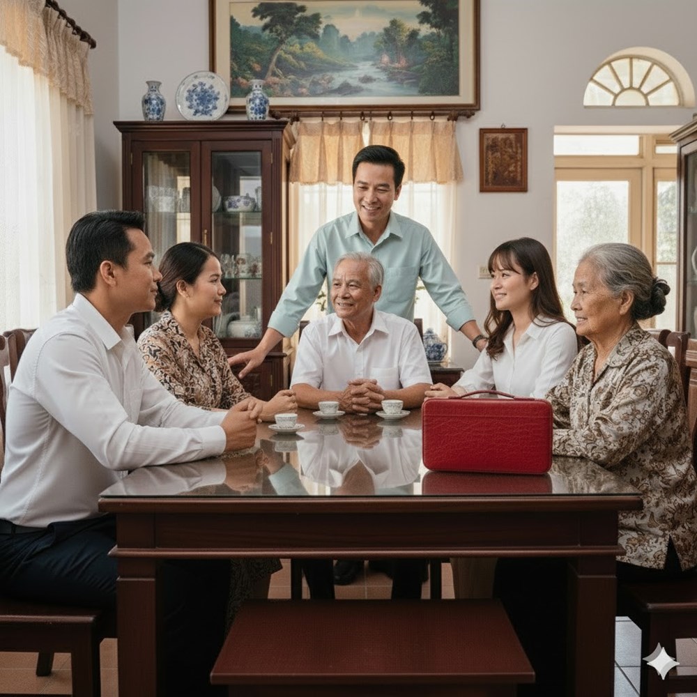 Có trong tay cả trăm mét vuông đất, nhưng ngày giao sổ đỏ chủ nhân lại từ chối nhận khiến ai cũng ngỡ ngàng - ảnh 1