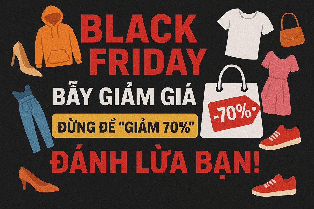Người tiêu dùng cần tỉnh táo để tránh rơi vào “bẫy giảm giá” ngày Black Friday - ảnh 1