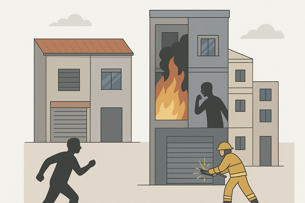 Nhà ống một lối thoát tiềm ẩn nguy cơ tử vong khi cháy - ảnh 1