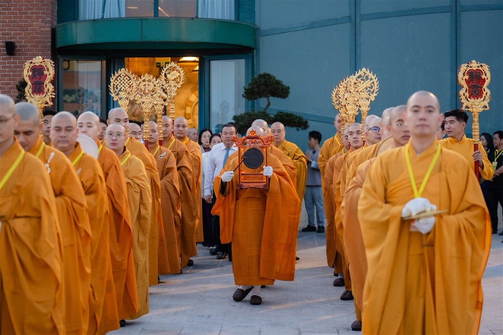 Núi Bà Đen, Tây Ninh tổ chức Lễ an vị Tôn tượng Đức Phật Câu Na Hàm Mâu Ni - ảnh 2