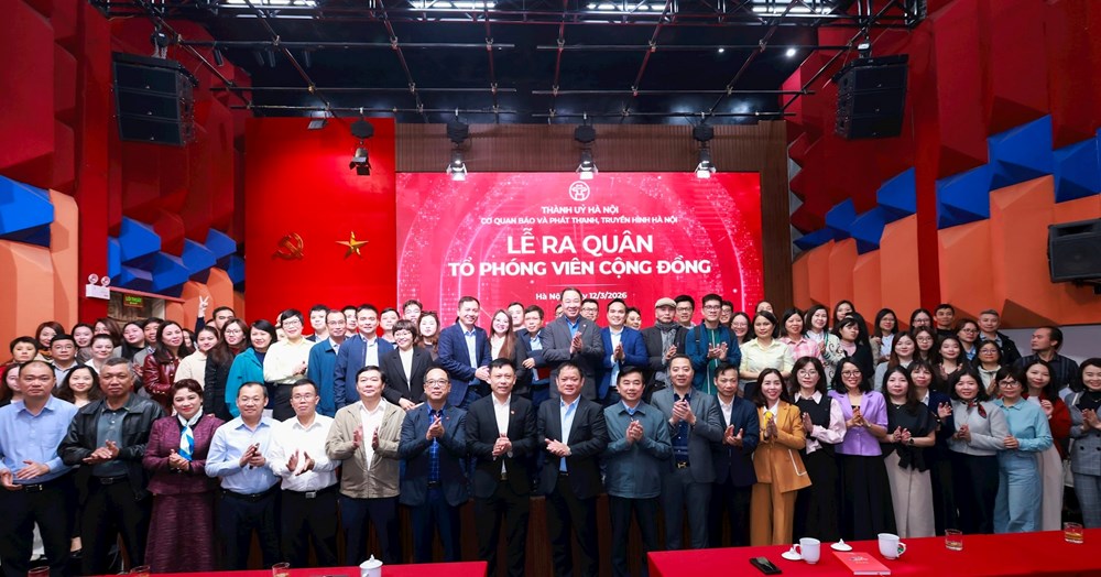 Cơ quan Báo và Phát thanh, Truyền hình Hà Nội ra mắt Tổ phóng viên cộng đồng - ảnh 6