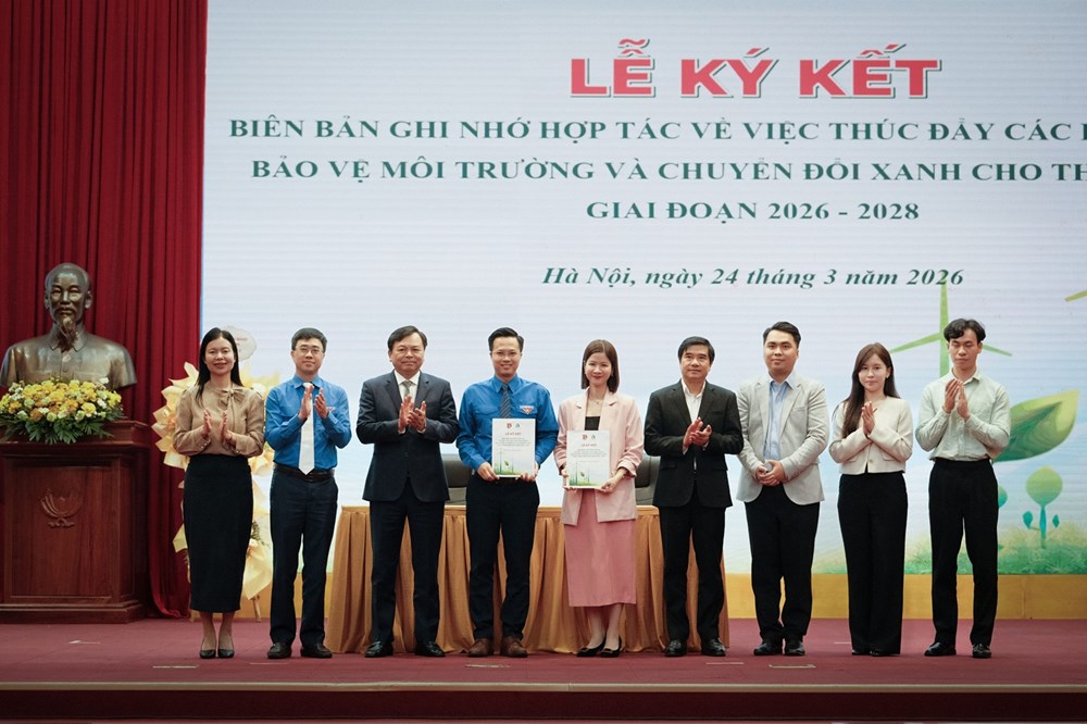 Quỹ Vì tương lai xanh cùng Đoàn Thanh niên Bộ Nông nghiệp và Môi trường chung tay thúc đẩy sáng kiến xanh - ảnh 1