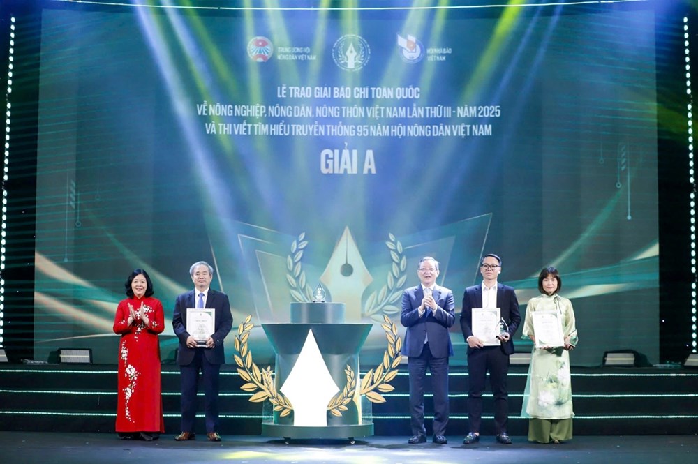 Giải báo chí toàn quốc về “tam nông” sẽ có 50 giải thưởng với 5 giải A - ảnh 1