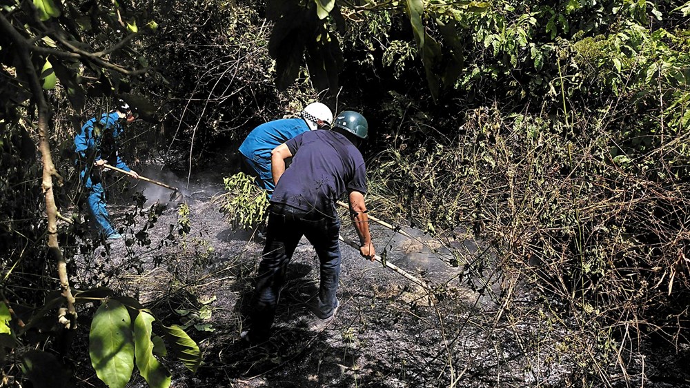 Chiến binh “sao vuông” thâu đêm cứu hỏa - ảnh 1