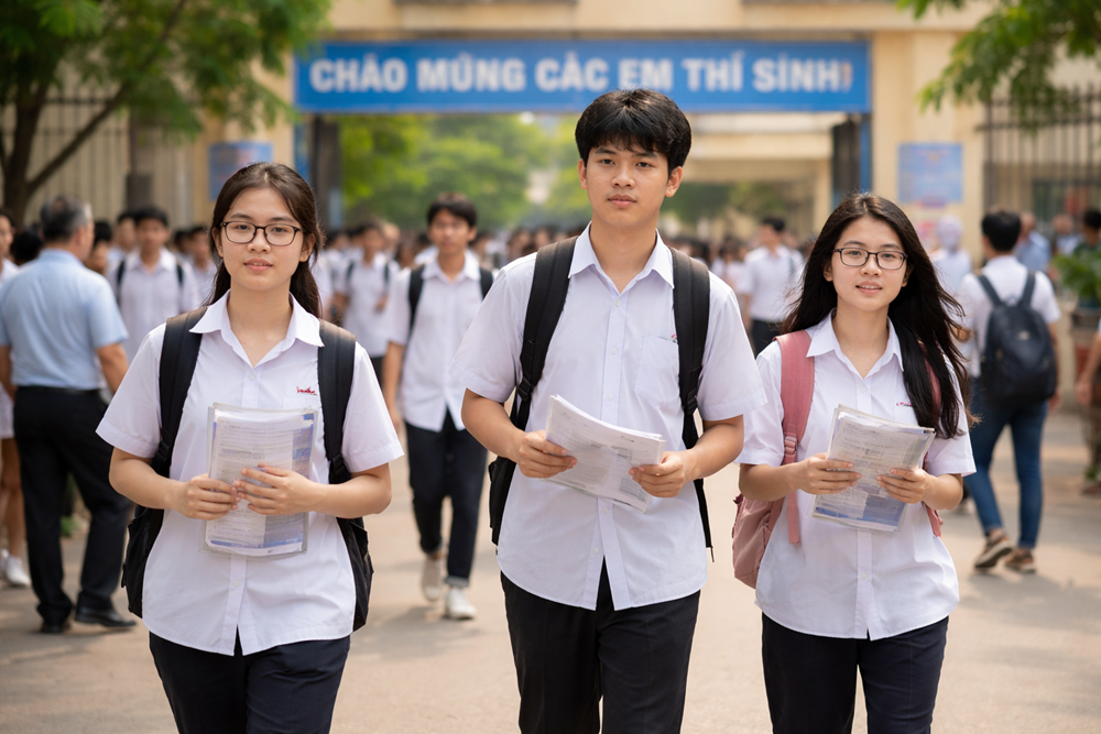 Một số lưu ý dành cho thí sinh thi vào lớp 10 năm 2026 tại Hà Nội - ảnh 1