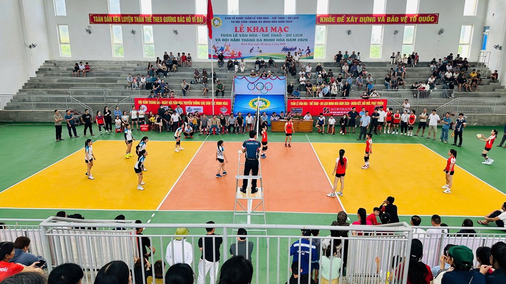 Khai mạc Tuần lễ Văn hóa - Thể thao - Du lịch và Hội Rằm tháng Ba Minh Hóa  - ảnh 2