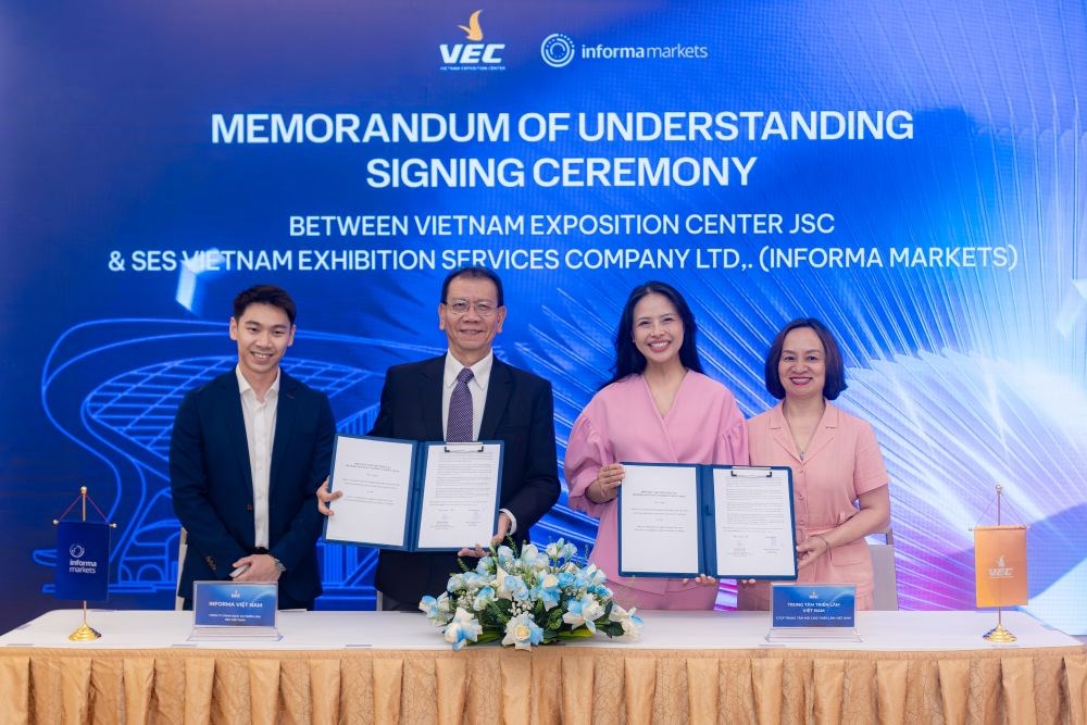 VEC hợp tác chiến lược, thúc đẩy chuỗi sự kiện triển lãm quốc tế tại Việt Nam - ảnh 1
