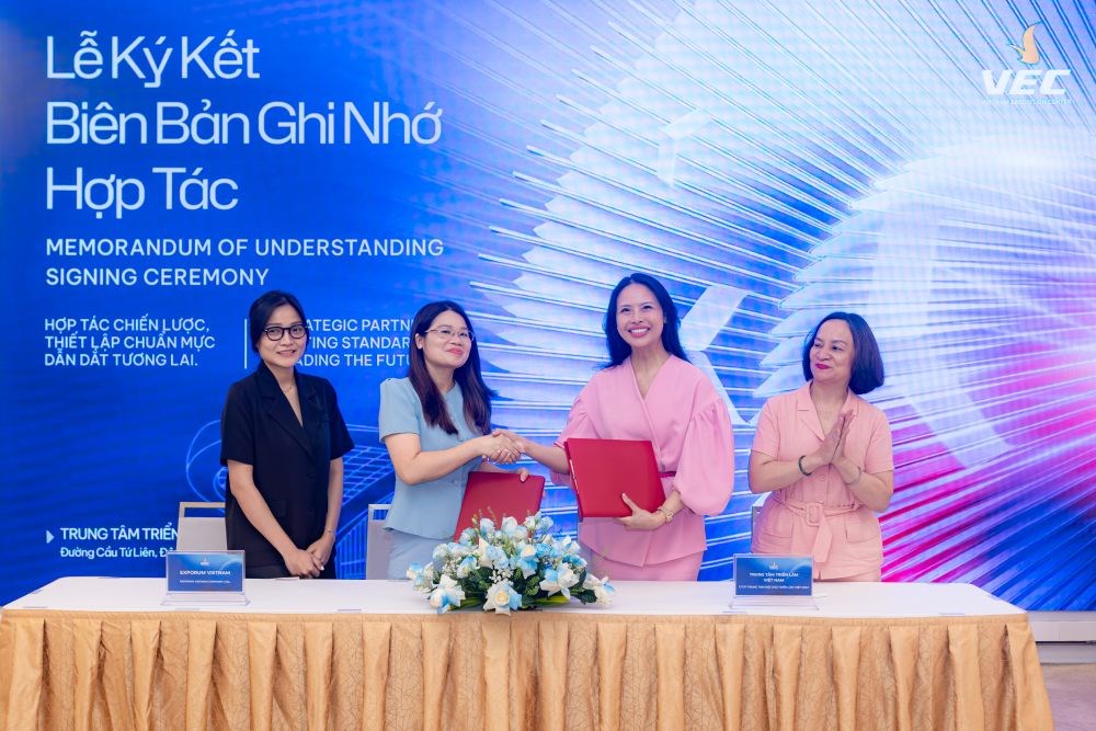 VEC hợp tác chiến lược, thúc đẩy chuỗi sự kiện triển lãm quốc tế tại Việt Nam - ảnh 3