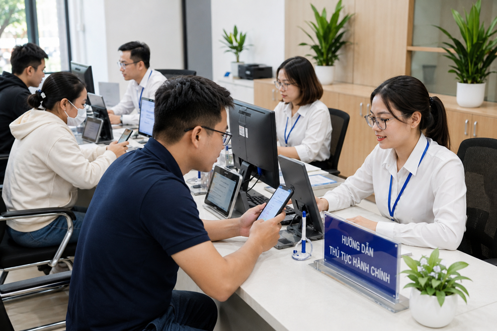 Từ 1.7.2026: Đi làm thủ tục hành chính có phải mang sổ hộ khẩu, giấy tờ cư trú? - ảnh 1