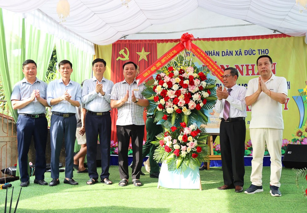 Hà Tĩnh: Nhà thờ Phạm Huy đón nhận Bằng xếp hạng Di tích lịch sử cấp tỉnh - ảnh 1