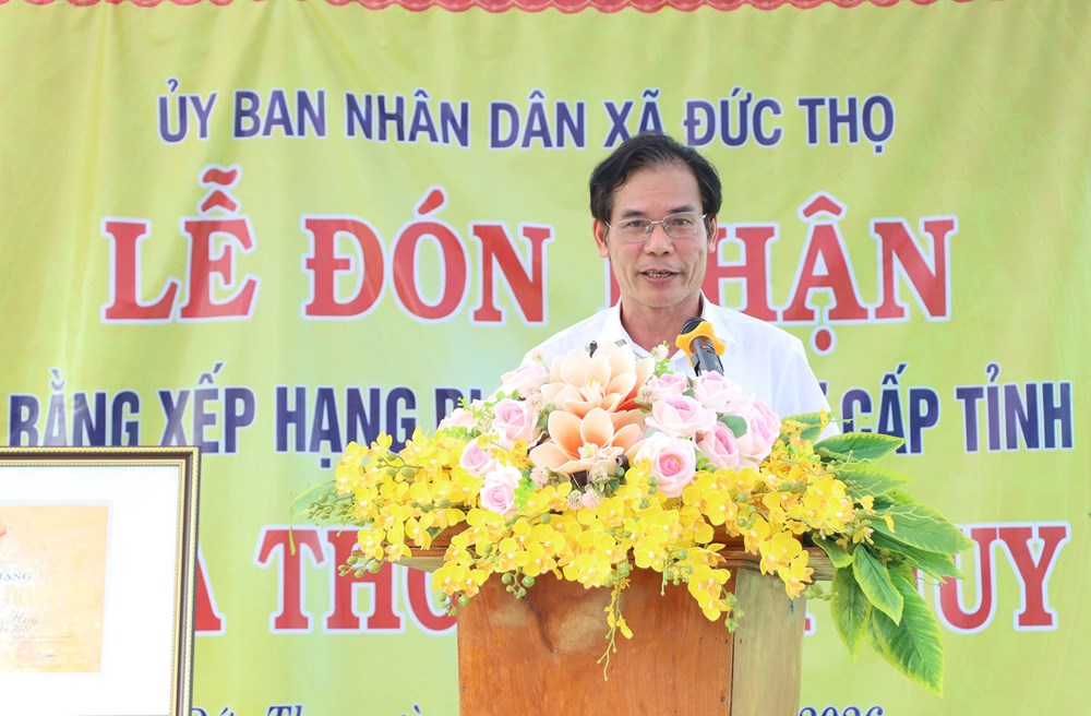 Hà Tĩnh: Nhà thờ Phạm Huy đón nhận Bằng xếp hạng Di tích lịch sử cấp tỉnh - ảnh 4
