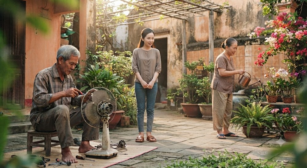 Ngày ông không còn lúi húi sửa những thứ hỏng vặt vãnh, cả nhà mới nhận ra một điều - ảnh 1