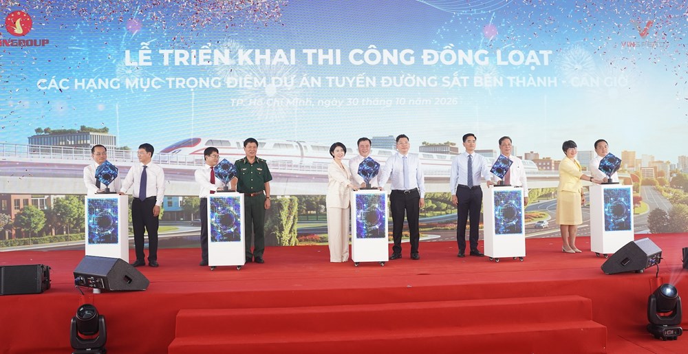 VinSpeed tăng tốc thi công tuyến đường sắt tốc độ cao Bến Thành – Cần Giờ - ảnh 3