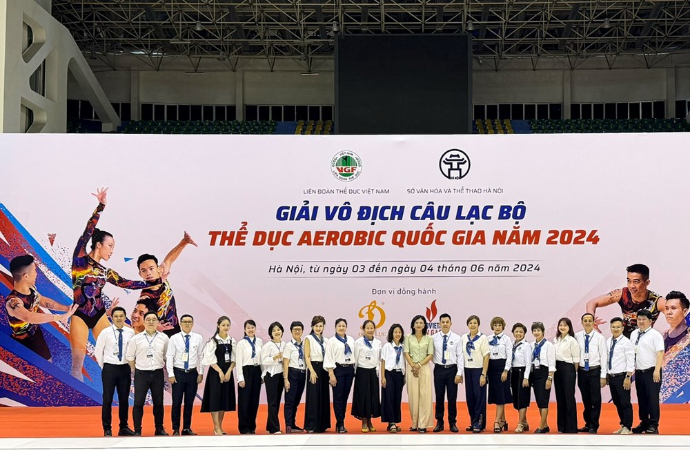 9 đội dự Giải vô địch các CLB quốc gia môn thể dục Aerobic 2024 - ảnh 2