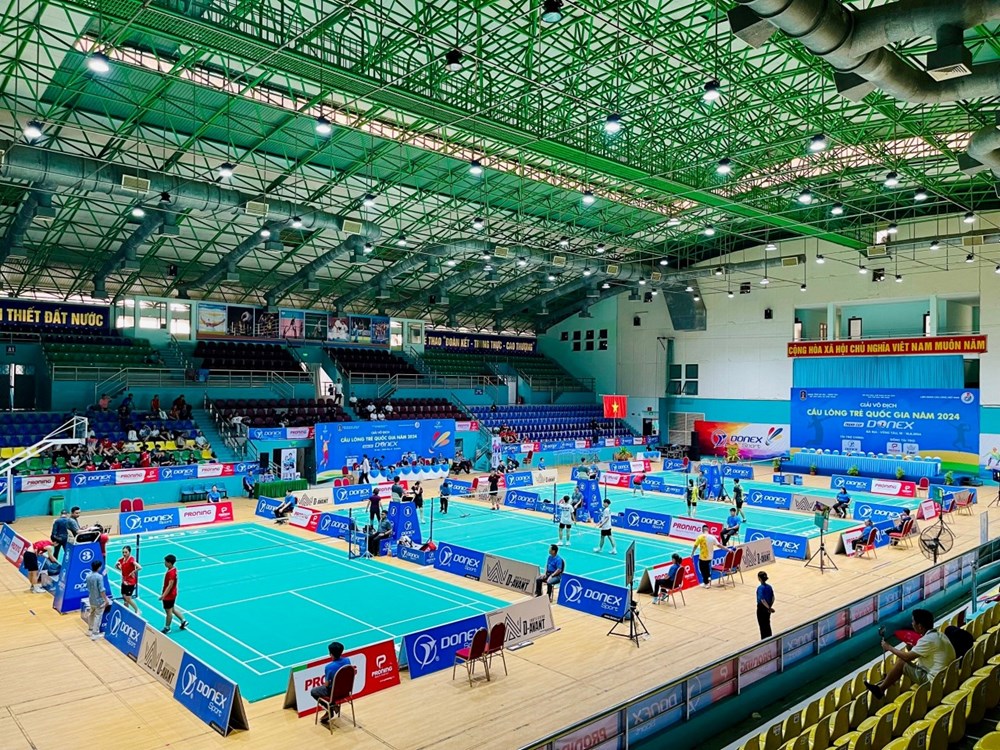 Khai mạc Giải vô địch Cầu lông trẻ quốc gia năm 2024 - ảnh 3