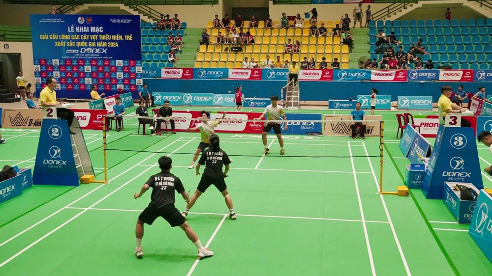 400 tay vợt dự Giải Cầu lông các cây vợt thiếu niên, trẻ xuất sắc quốc gia  - ảnh 3