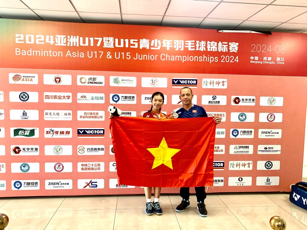 Tay vợt trẻ Nguyễn Thị Thu Huyền giành HCB lứa U15 Giải vô địch châu Á - ảnh 2