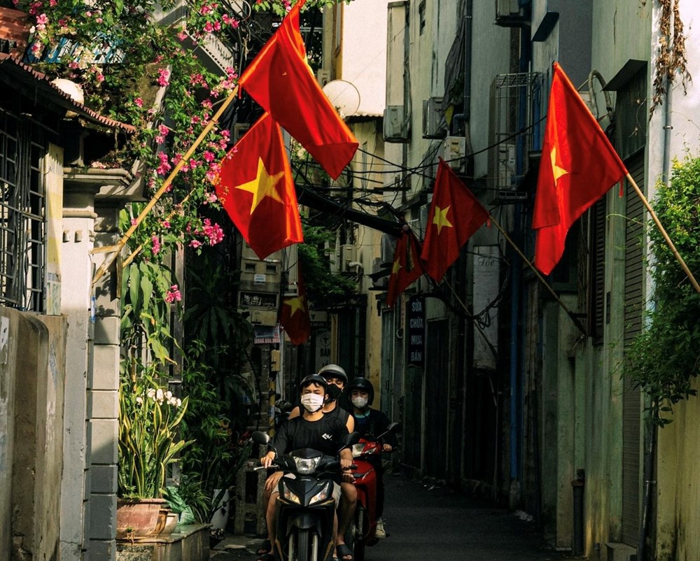 Người dân Thủ đô náo nức trong ngày Quốc khánh - ảnh 3