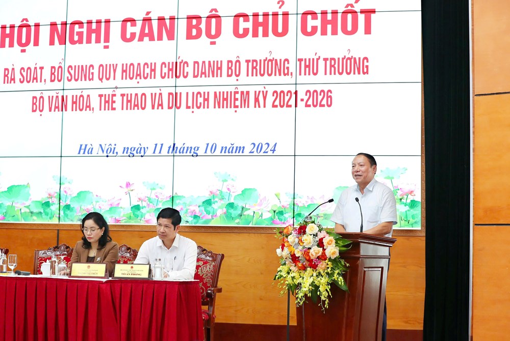 Hội nghị rà soát, bổ sung quy hoạch chức danh Bộ trưởng, Thứ trưởng nhiệm kỳ 2021 - 2026 - ảnh 1