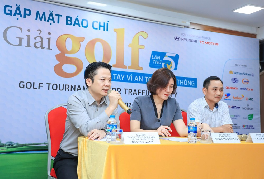 Nhiều hoạt động thiện nguyện tại Giải Golf chung tay vì ATGT - ảnh 2