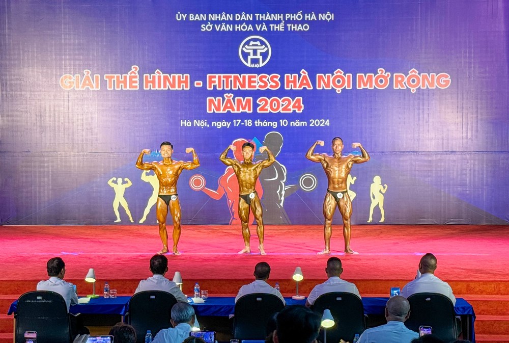 Khai mạc Giải Thể hình-Fitness Hà Nội mở rộng năm 2024 - ảnh 4