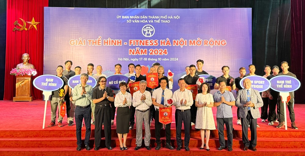 Khai mạc Giải Thể hình-Fitness Hà Nội mở rộng năm 2024 - ảnh 2