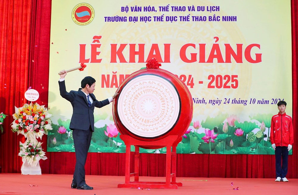 Trường Đại học TDTT Bắc Ninh khai giảng năm học mới - ảnh 2