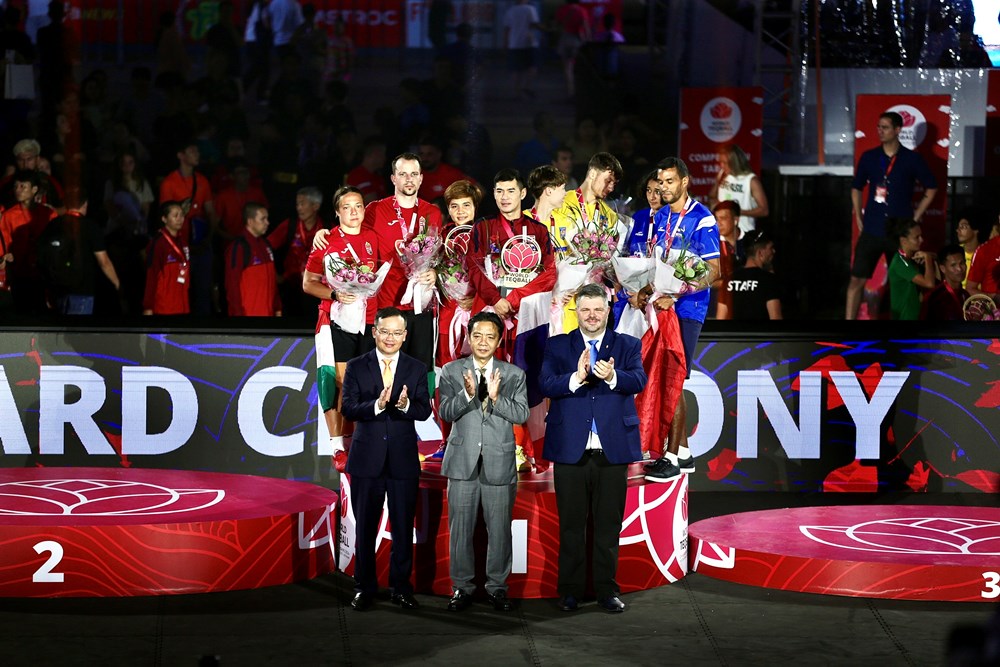 Đội tuyển Teqball Thái Lan thắng áp đảo tại Giải vô địch Teqball thế giới 2024 - ảnh 2