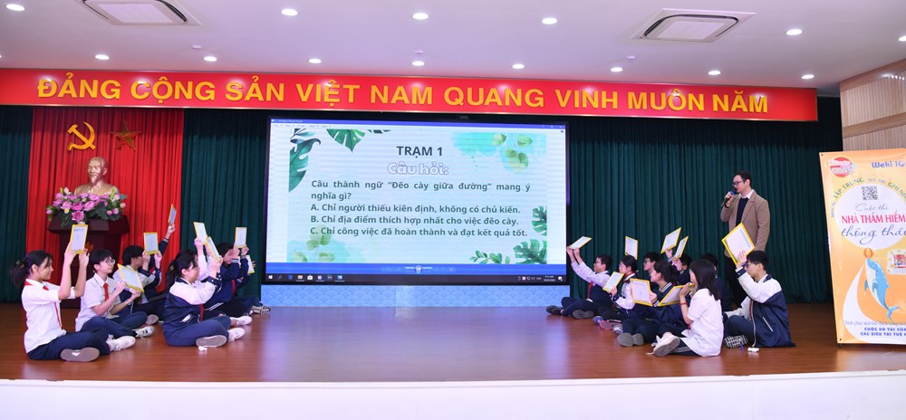 Sân chơi trí tuệ cho thế hệ trẻ - ảnh 3