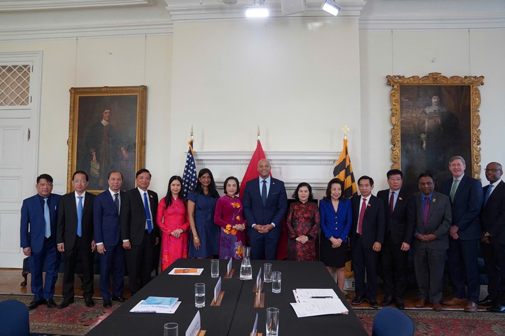 Tăng cường hợp tác giữa Việt Nam và bang Maryland (Mỹ) - ảnh 1