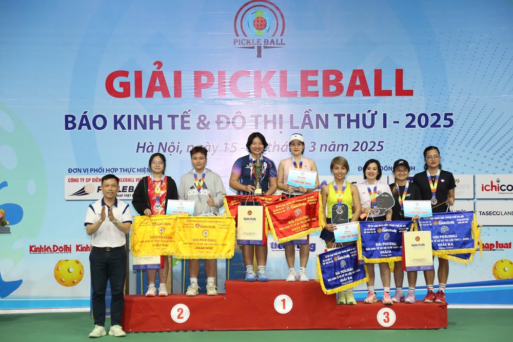 Kết thúc Giải Pickleball Báo Kinh tế & Đô thị lần thứ I - ảnh 2